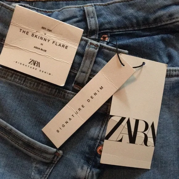 ZARA Skinny flare jeans 2021 - Picture 8 of 8